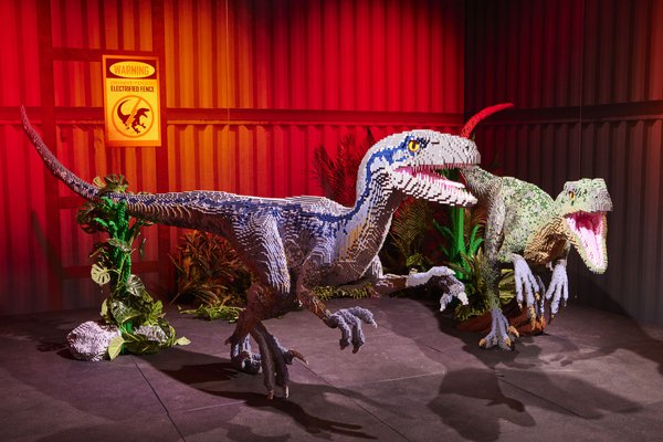 Jurassic World by Brickman exhibition