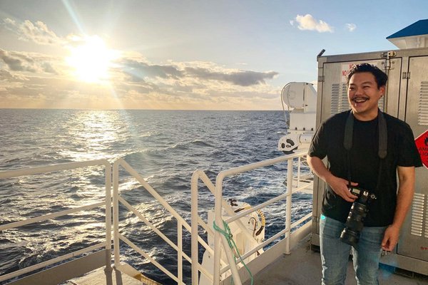 Yi-Kai Tea onboard the CSIRO RV Investigator voyage