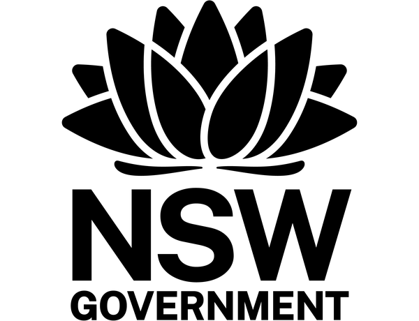 NSW Government logo RGB black